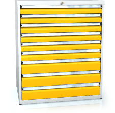 Schubladenschränke 1018 x 860 x 600 - 9x Schubladen